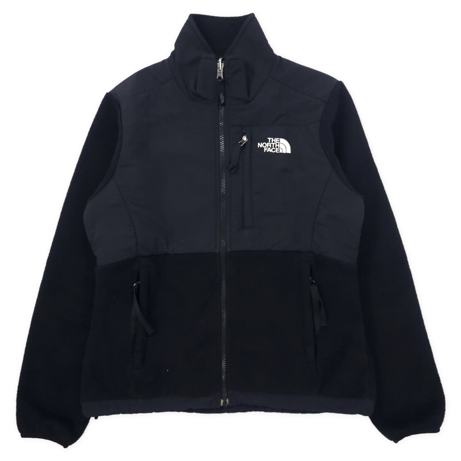 THE NORTH FACE Giacca in pile Denali XS nera POLARTEC Poliestere Logo ricamato Fabbricata in El Salvador