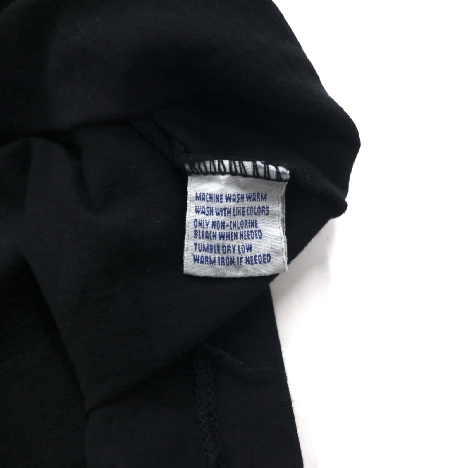 Polo by Ralph Lauren anni '90 T-shirt con taschino taglia 3XL TALL nera con ricamo Small Pony prodotta in Honduras
