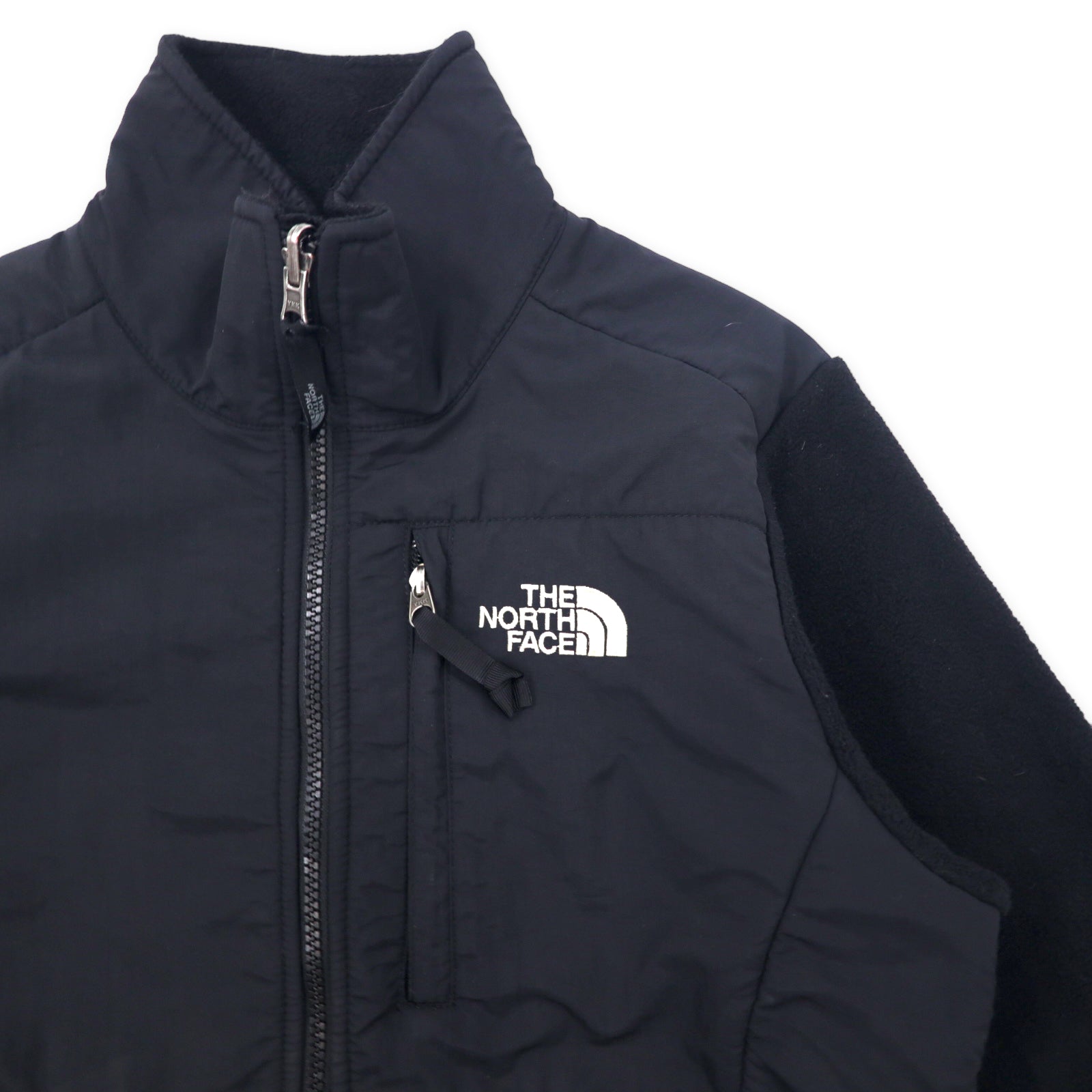 THE NORTH FACE Giacca in pile Denali XS nera POLARTEC Poliestere Logo ricamato Fabbricata in El Salvador