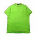 Polo by Ralph Lauren polo anni '90, taglia XL, verde, cotone, piquet, ricamo piccolo pony, prodotto in Perù