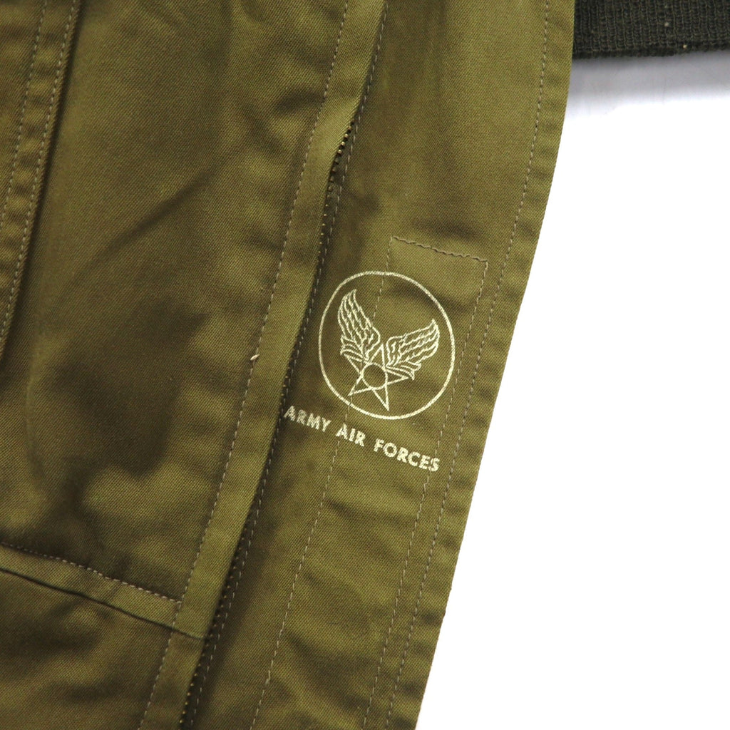 Buzz Rickson's (Toyo Enterprise) B-10 Giacca da Volo M Cachi Cotone ROUGH WEAR CLOTHING CO. BR11133