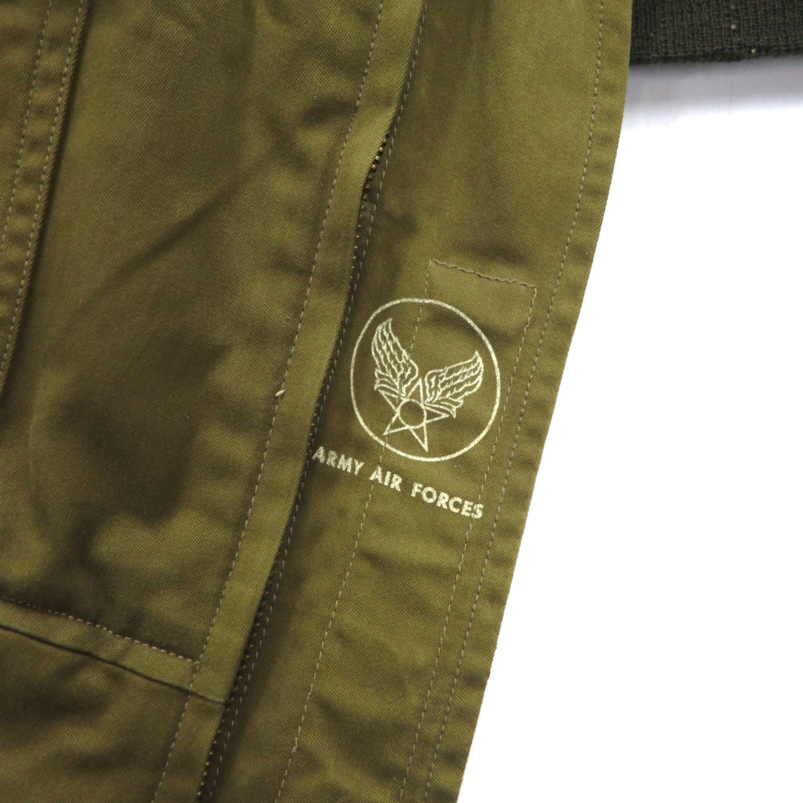 Buzz Rickson's (Toyo Enterprise) B-10 Giacca da Volo M Cachi Cotone ROUGH WEAR CLOTHING CO. BR11133