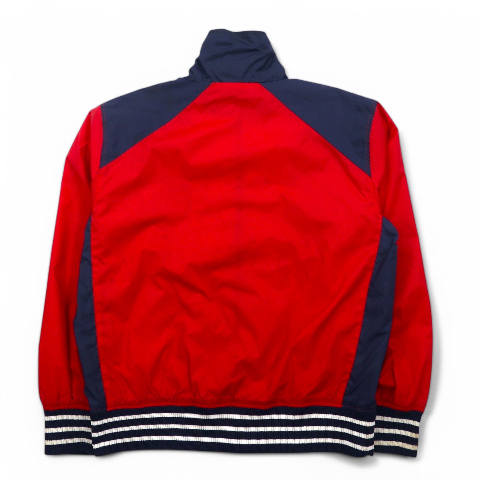 Giacca in nylon HANG TEN anni 2000, giacca da pista, tuta da ginnastica, taglia L, ricamo logo a punto singolo rosso