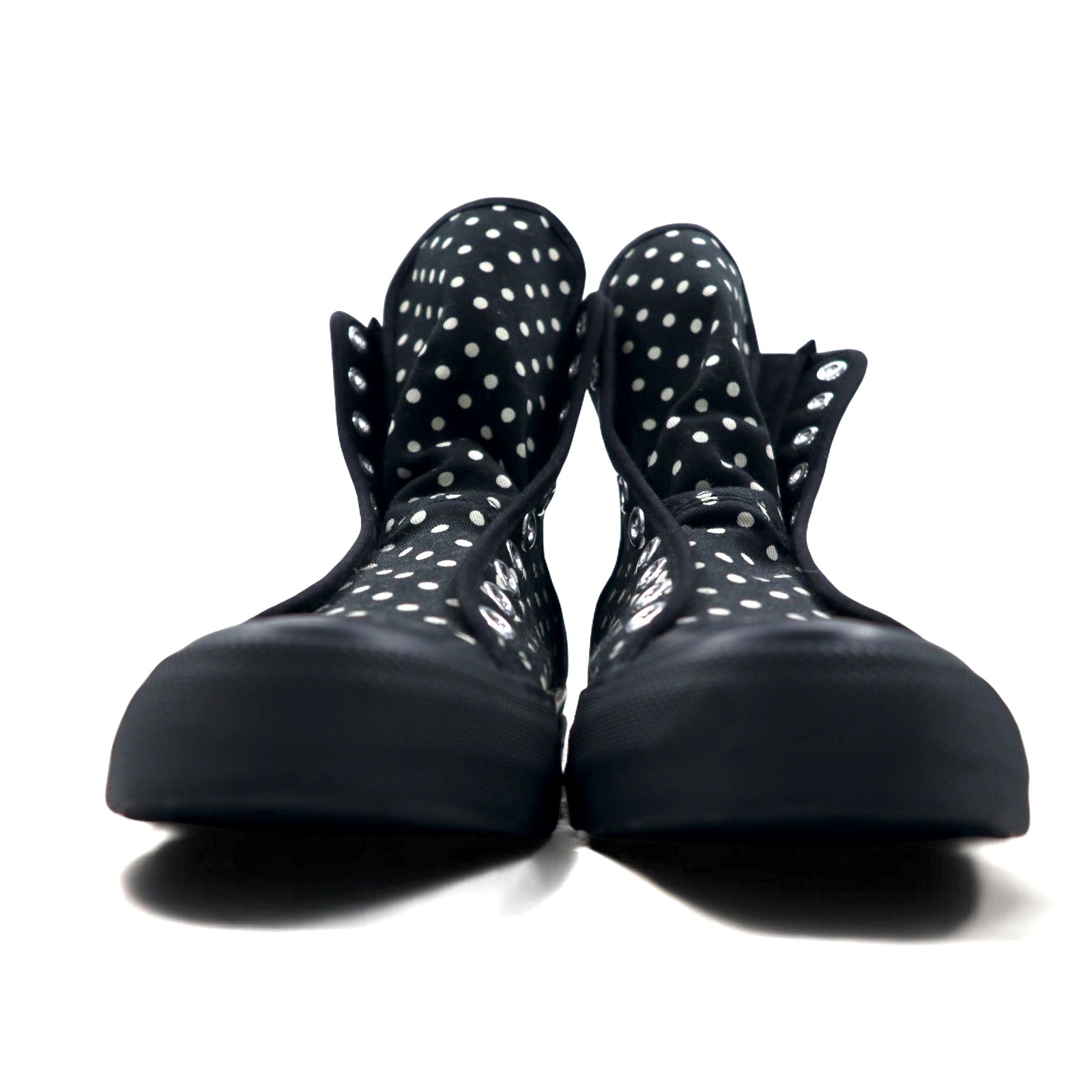 LIMI feu (YOHJI YAMAMOTO) Sneakers Chelsea 23cm Nere Tela A pois