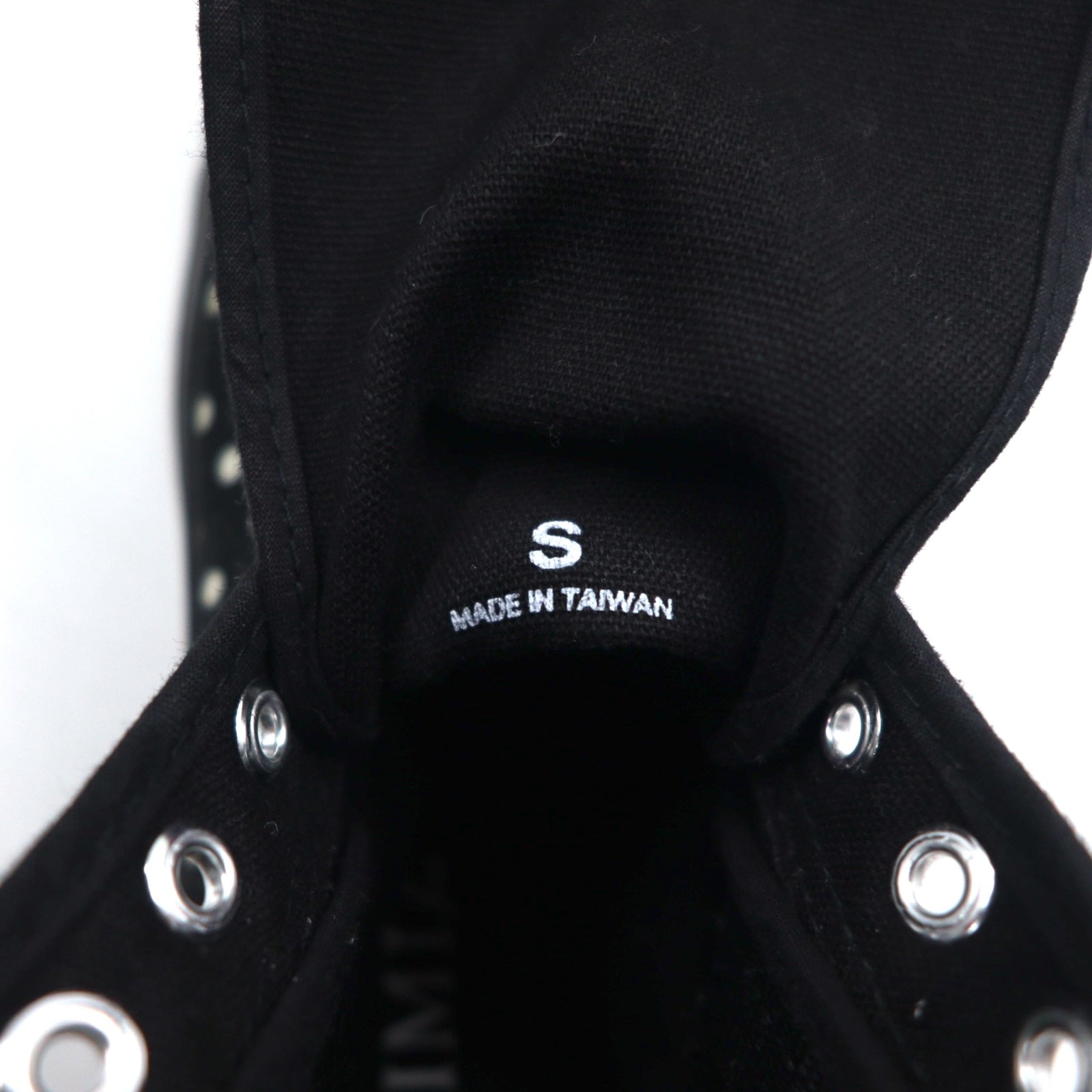 LIMI feu (YOHJI YAMAMOTO) Sneakers Chelsea 23cm Nere Tela A pois