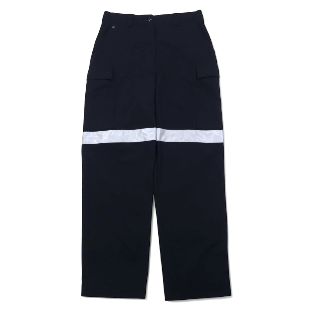 Pantaloni da lavoro cargo LOGISTIK riflettenti, taglia L, colore nero, poliestere, fabbricati in Canada