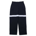 Pantaloni da lavoro cargo LOGISTIK riflettenti, taglia L, colore nero, poliestere, fabbricati in Canada
