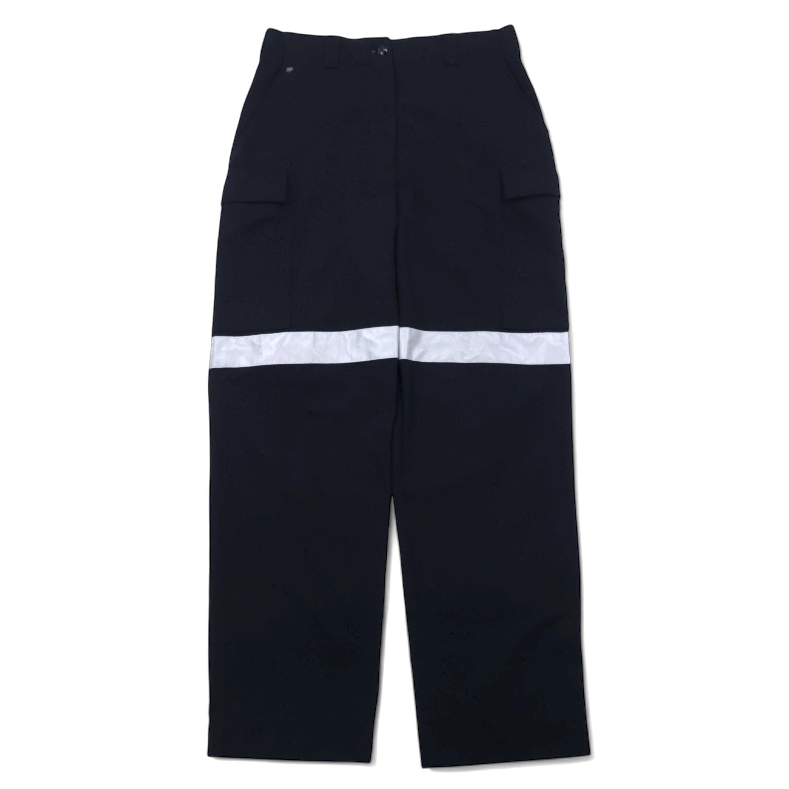 Pantaloni da lavoro cargo LOGISTIK riflettenti, taglia L, colore nero, poliestere, fabbricati in Canada