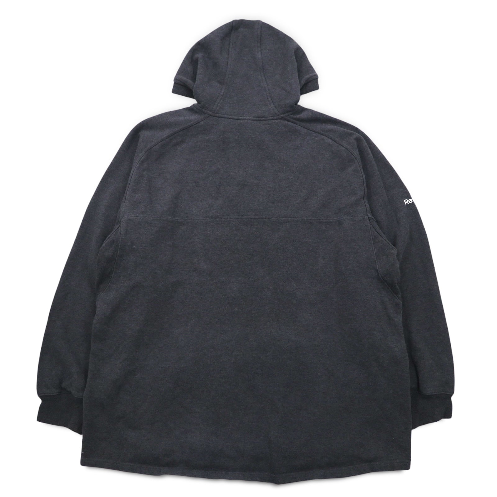 Felpa con cappuccio Reebok, pullover, 2XL, grigia, interno felpato, tasca frontale, NFL Houston Texans, taglia grande