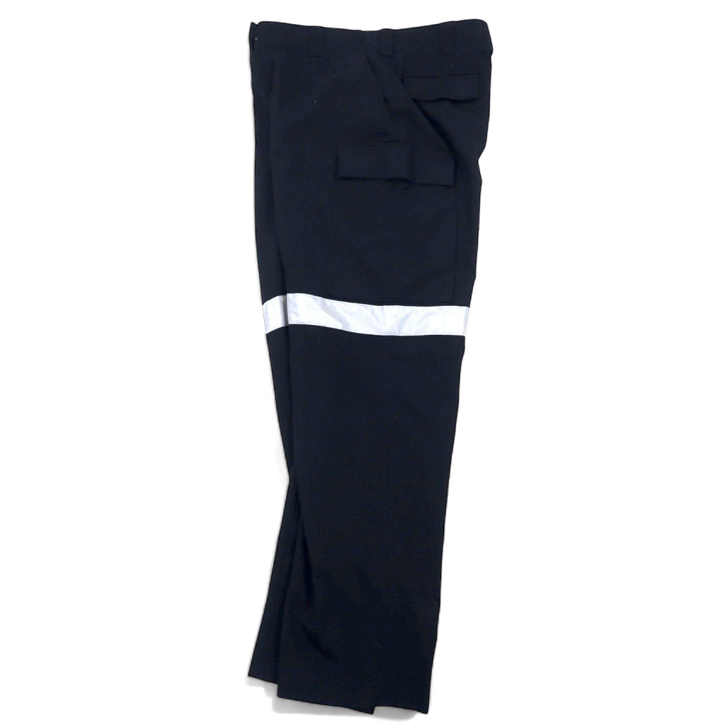 Pantaloni da lavoro cargo LOGISTIK riflettenti, taglia L, colore nero, poliestere, fabbricati in Canada