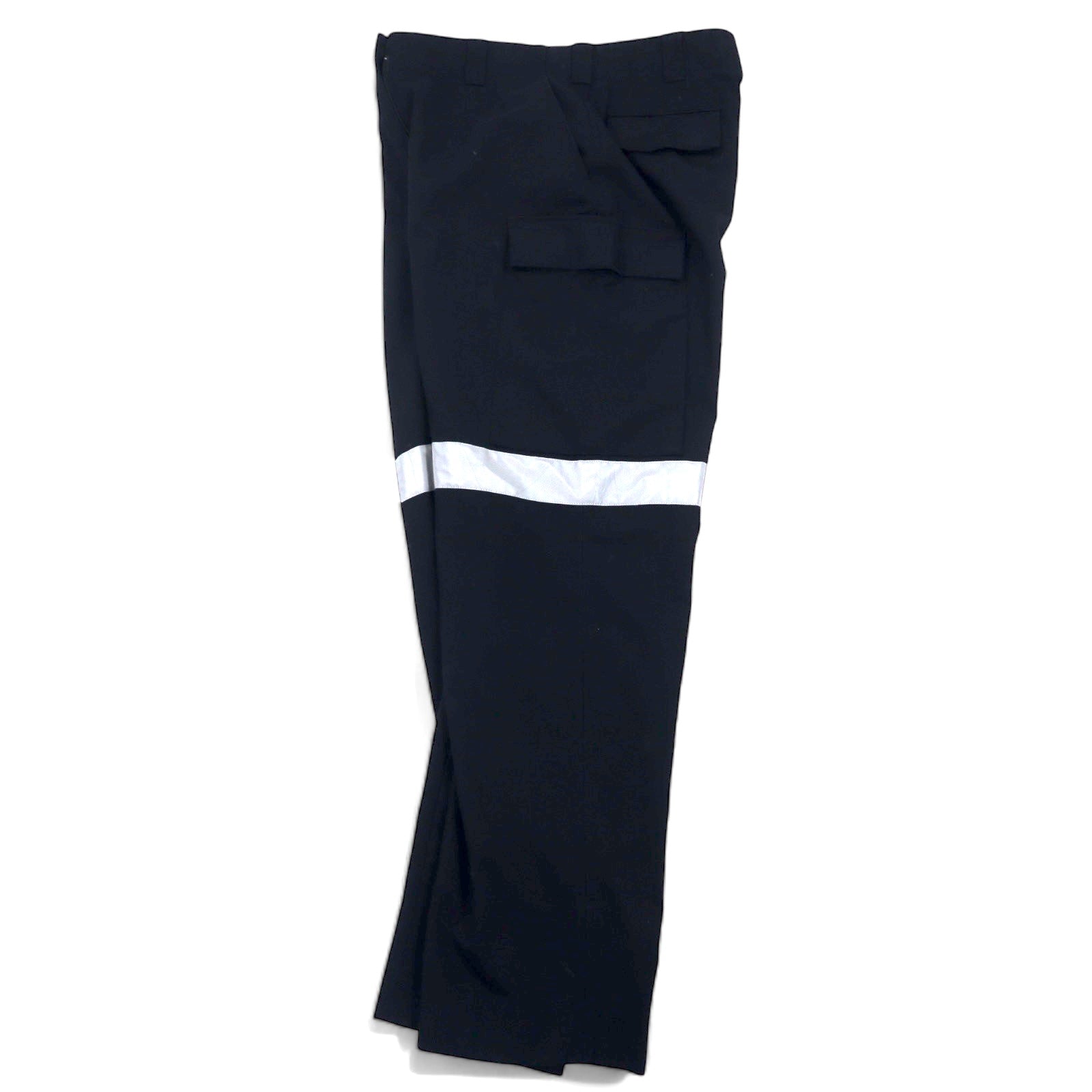 Pantaloni da lavoro cargo LOGISTIK riflettenti, taglia L, colore nero, poliestere, fabbricati in Canada