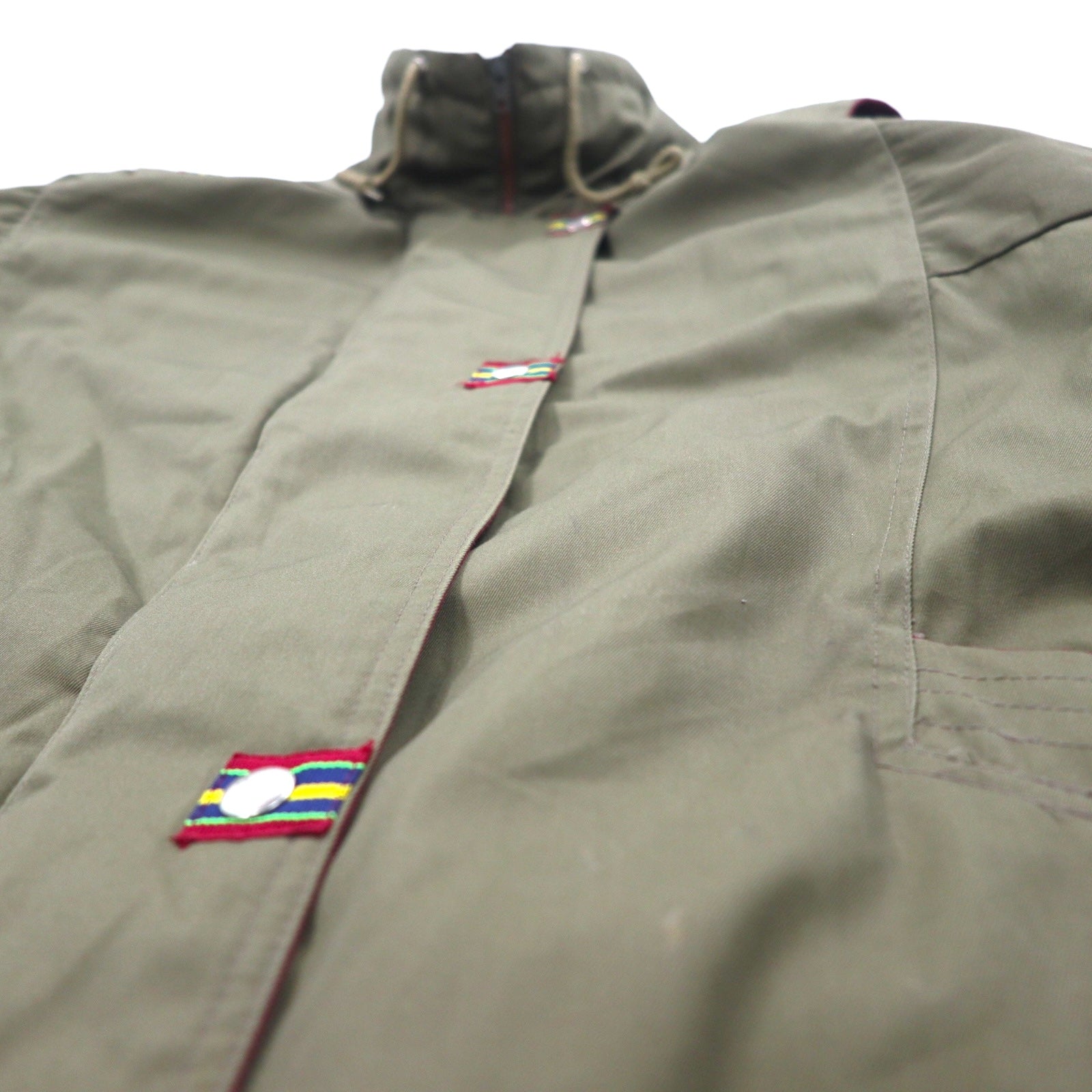 Cappotto militare imbottito anni '90, Field Coat, Parka, Taglia unica, Kaki, Fodera trapuntata, MULBERRY STREET