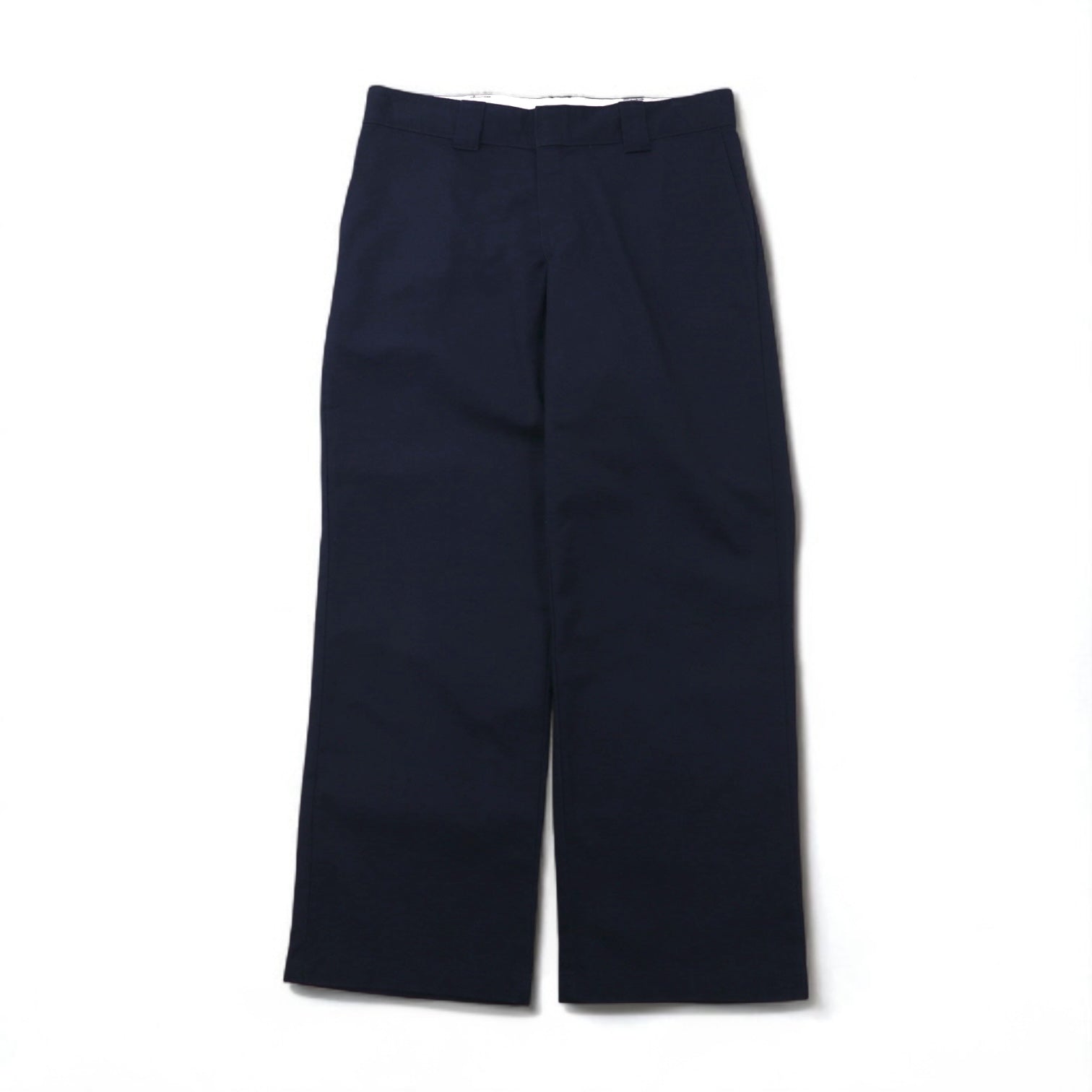 Dickies pantaloni da lavoro relaxed fit, chino, taglia L, blu navy, poliestere cotone WP835DN