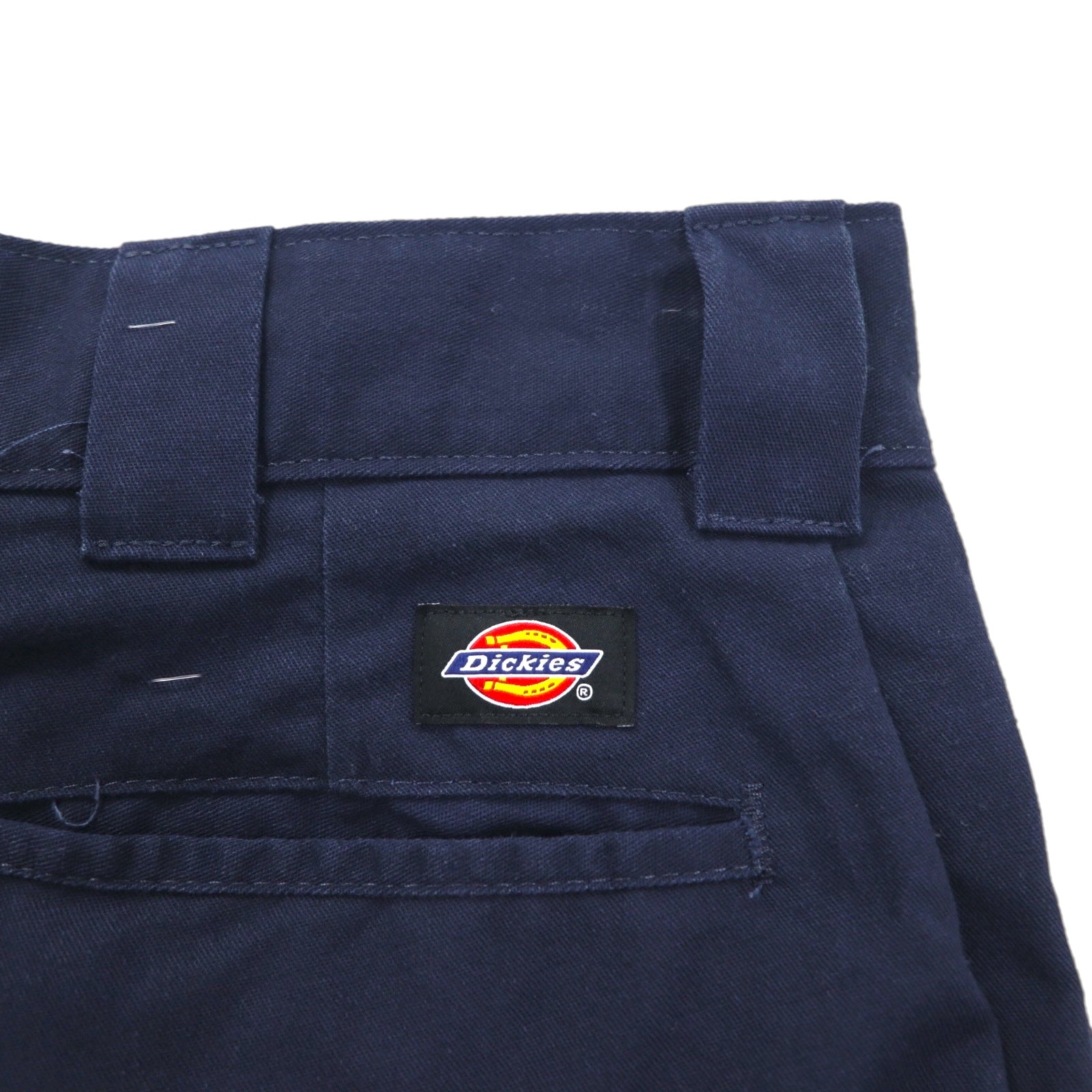 Dickies pantaloni da lavoro relaxed fit, chino, taglia L, blu navy, poliestere cotone WP835DN