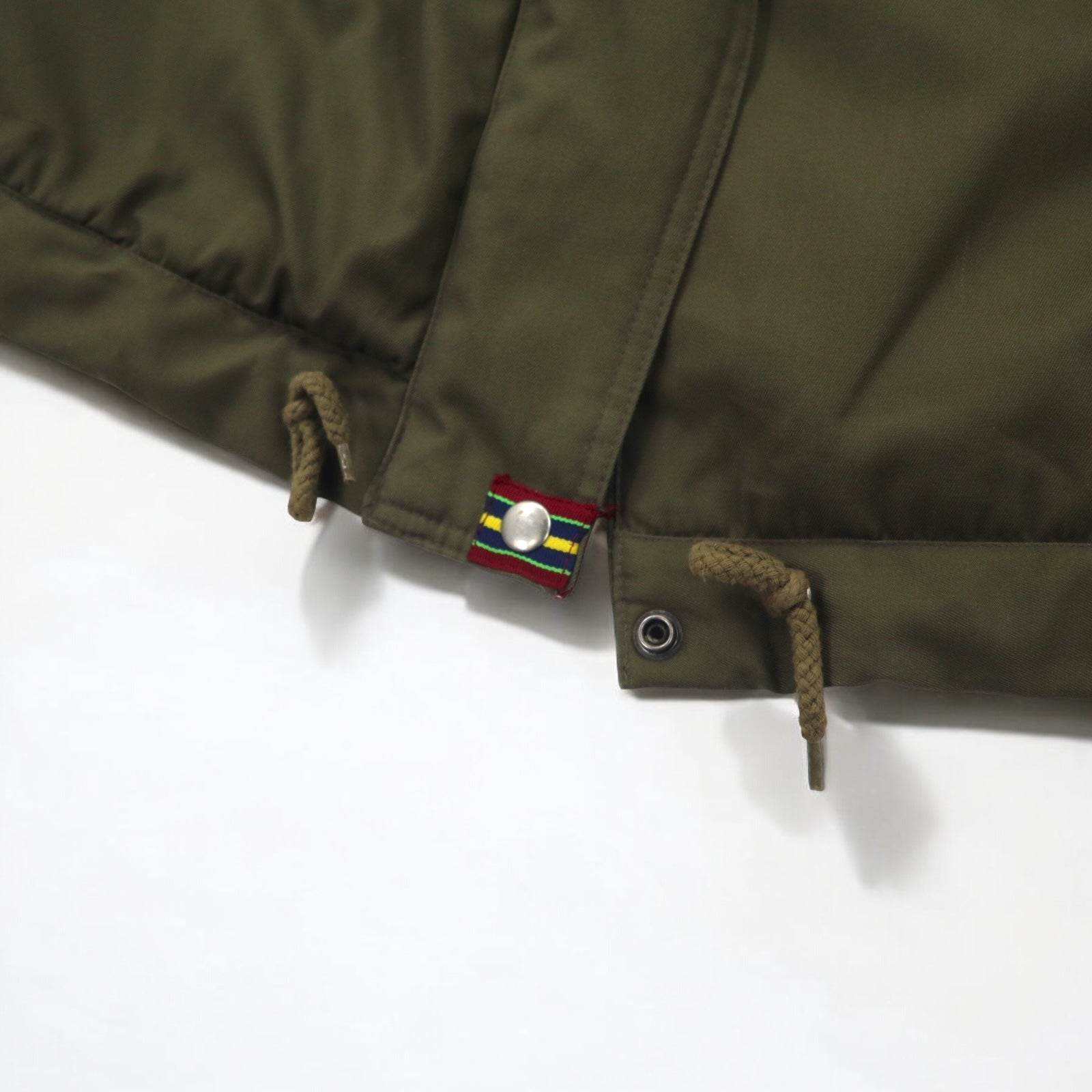 Cappotto militare imbottito anni '90, Field Coat, Parka, Taglia unica, Kaki, Fodera trapuntata, MULBERRY STREET