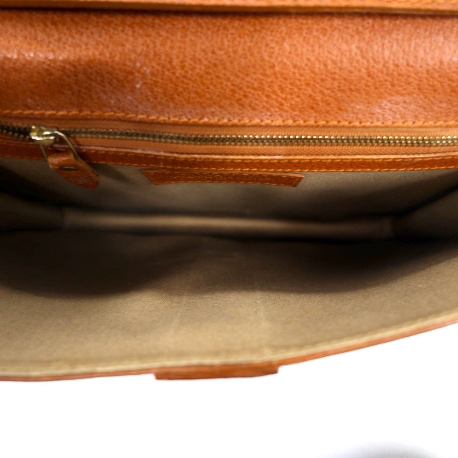 RALPH LAUREN Borsa a tracolla quadrata in pelle martellata marrone