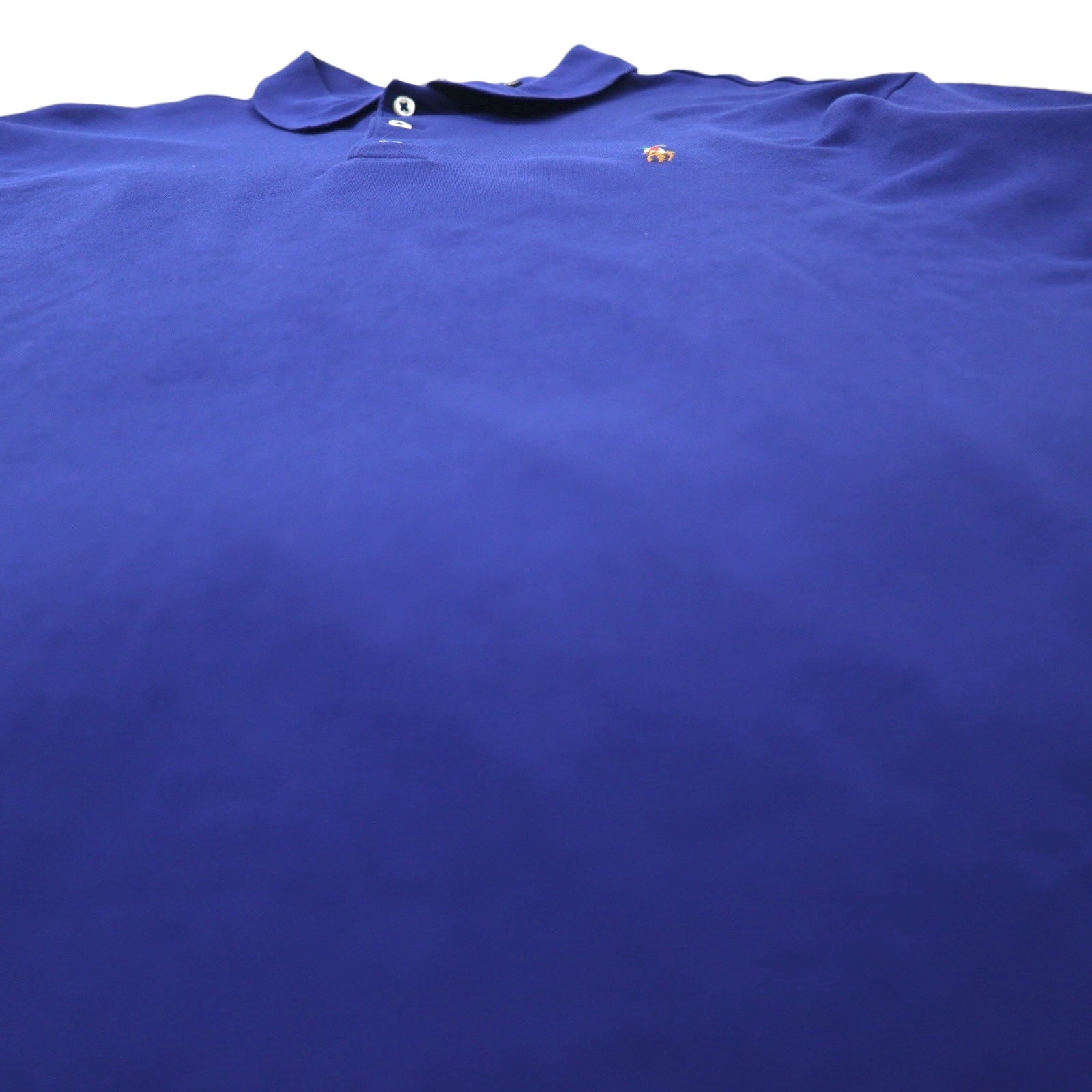 POLO RALPH LAUREN Custom Slim Fit Polo XL Navy Cotone Piccolo Cavallino Ricamato