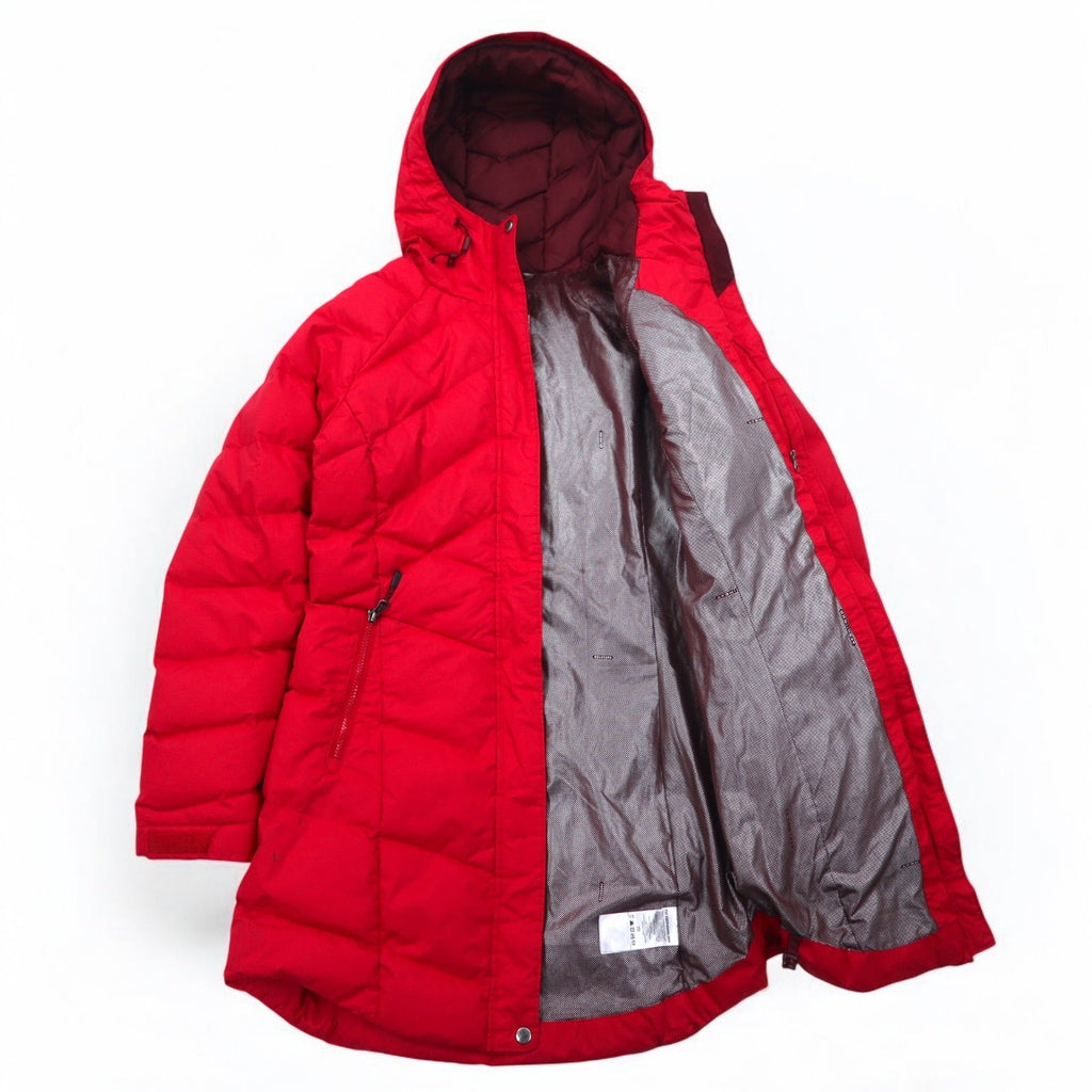 Columbia 550 fill power OMNI-HEAT Piumino da donna S Rosso WK0912