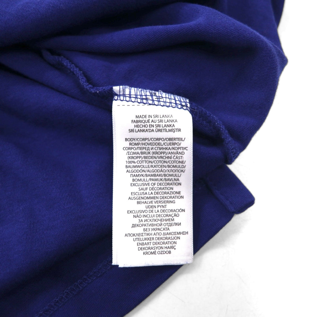 POLO RALPH LAUREN Custom Slim Fit Polo XL Navy Cotone Piccolo Cavallino Ricamato