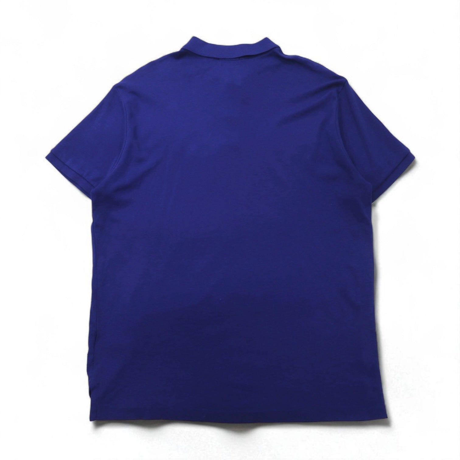 POLO RALPH LAUREN Custom Slim Fit Polo XL Navy Cotone Piccolo Cavallino Ricamato