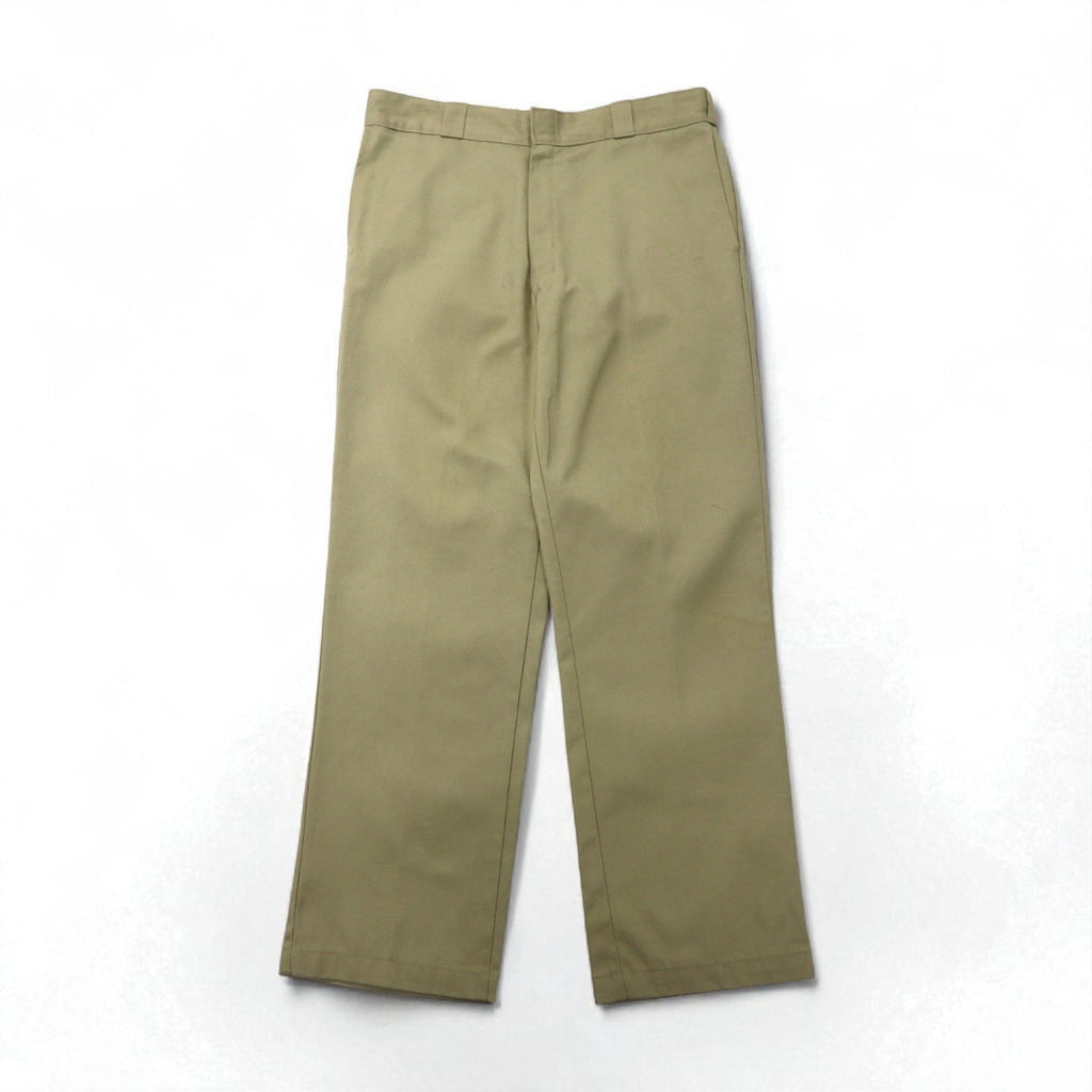 Dickies 874 Original Fit Work Pants Chino Pantaloni L Beige Poliestere Cotone