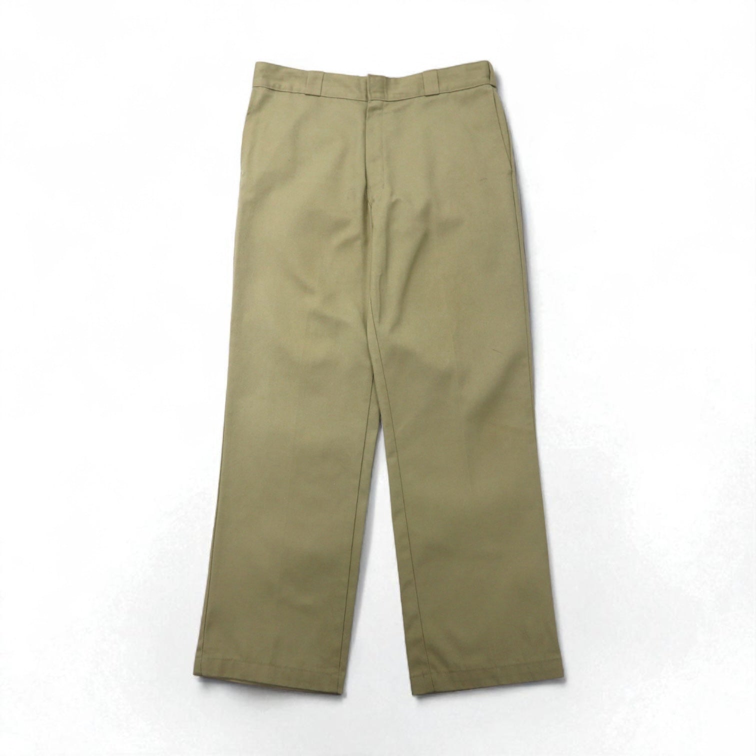 Dickies 874 Original Fit Work Pants Chino Pantaloni L Beige Poliestere Cotone