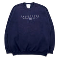majestic Prodotto negli USA anni '90 NFL Felpa ricamata XL Blu navy Cotone TENNESSEE TITANS