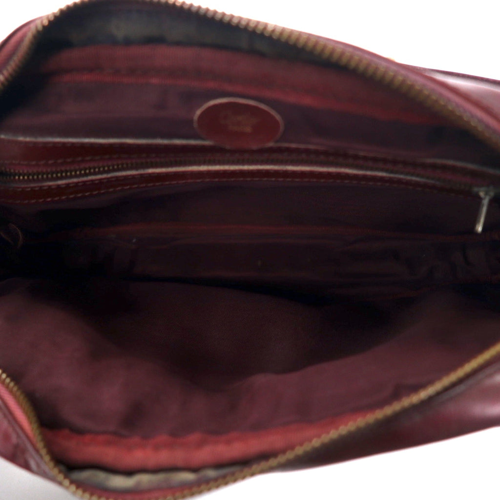 Cartier borsa a tracolla Old Must Line in pelle bordeaux