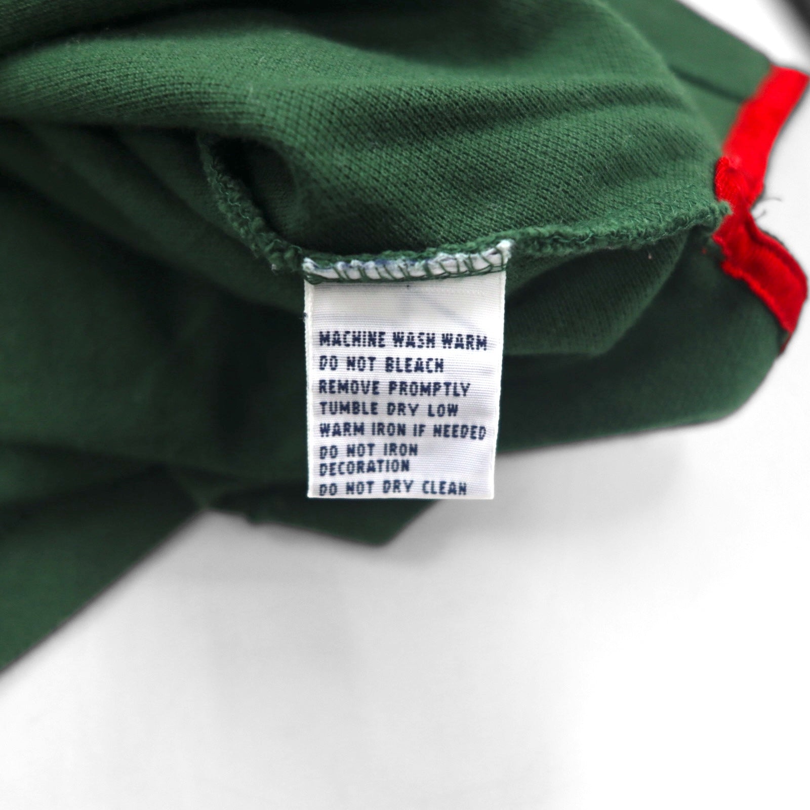 Polo by Ralph Lauren Polo a maniche lunghe Rugby shirt L Verde Piqué CUSTOM FIT Ricamo Numeri