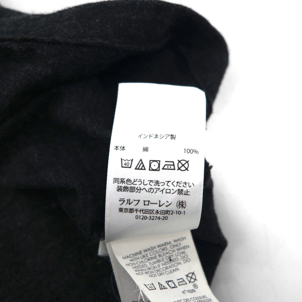 POLO RALPH LAUREN T-shirt con ricamo piccolo pony M grigio cotone