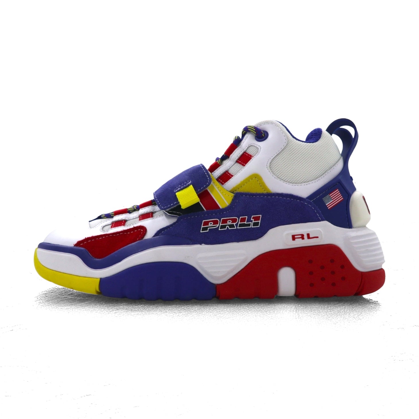POLO SPORT RALPH LAUREN Sneakers alte con strappo 28.5cm USA Limited PS100 SK-HTL Nuove