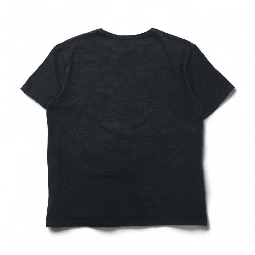 POLO RALPH LAUREN T-shirt con ricamo piccolo pony M grigio cotone