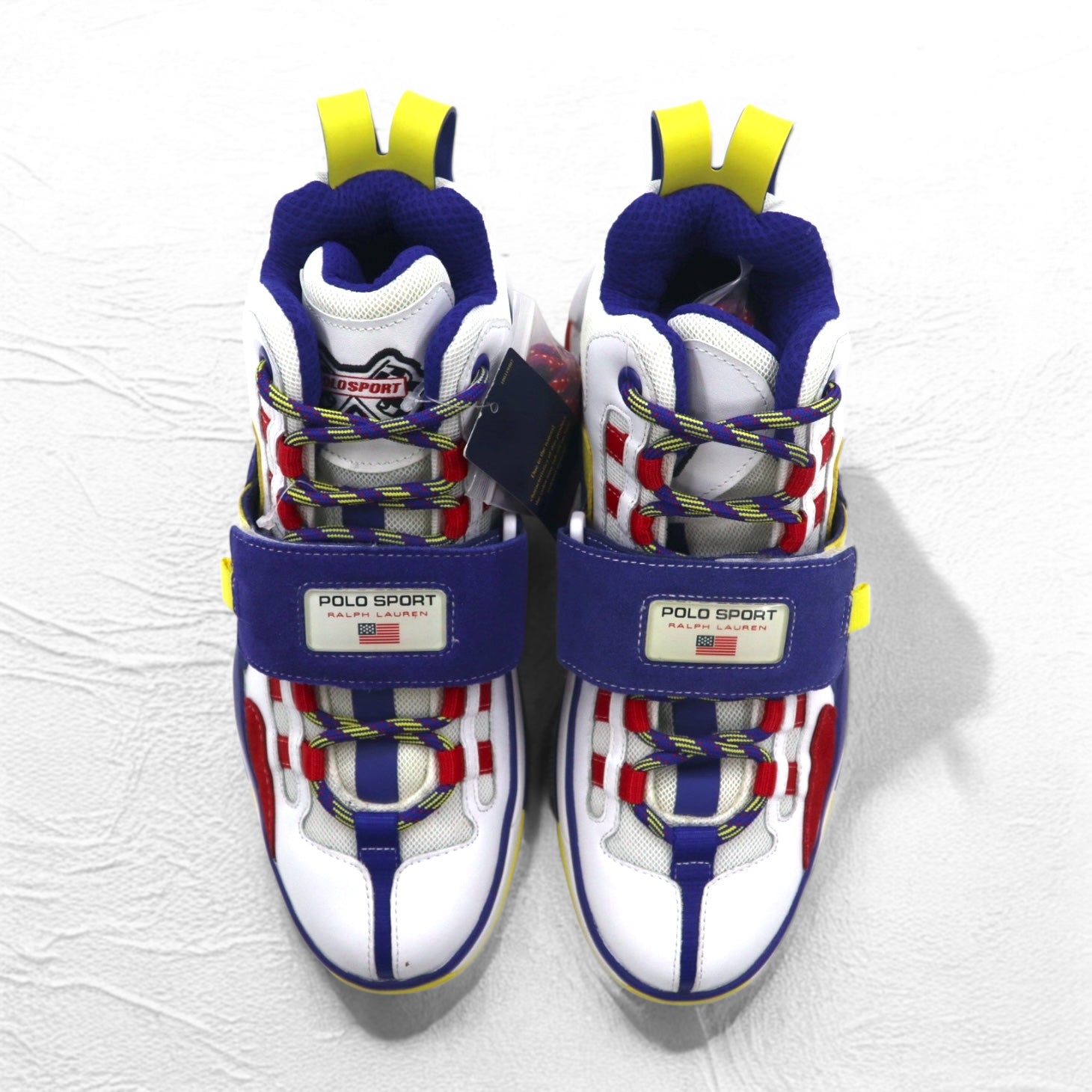 POLO SPORT RALPH LAUREN Sneakers alte con strappo 28.5cm USA Limited PS100 SK-HTL Nuove