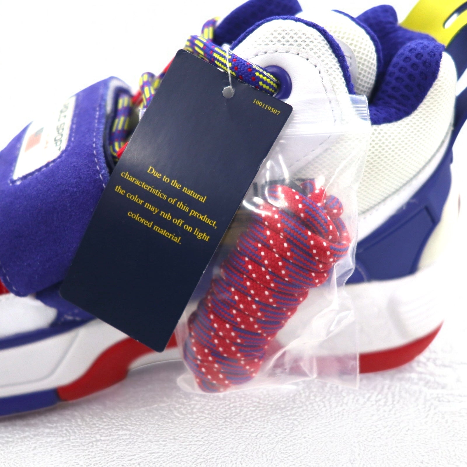 POLO SPORT RALPH LAUREN Sneakers alte con strappo 28.5cm USA Limited PS100 SK-HTL Nuove