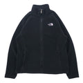 THE NORTH FACE Giacca in pile full zip M Nero Poliestere Logo ricamato a punto singolo