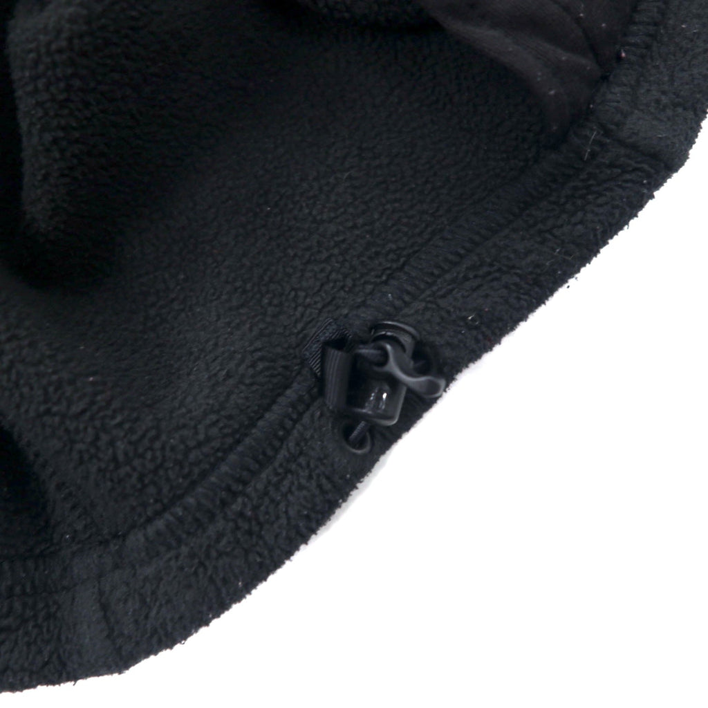 THE NORTH FACE Giacca in pile full zip M Nero Poliestere Logo ricamato a punto singolo