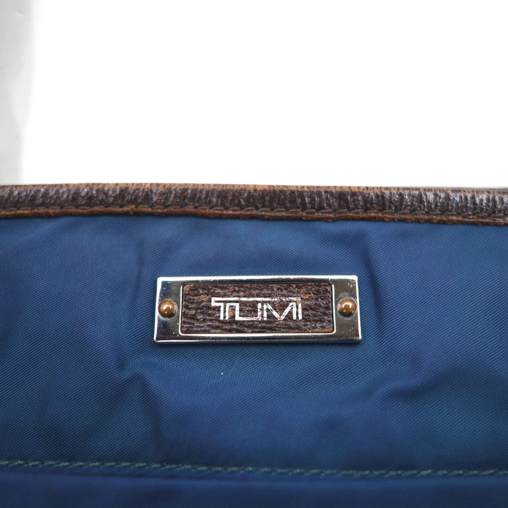 TUMI クロスボディ ショルダーバッグ サコッシュ ネイビー ナイロン