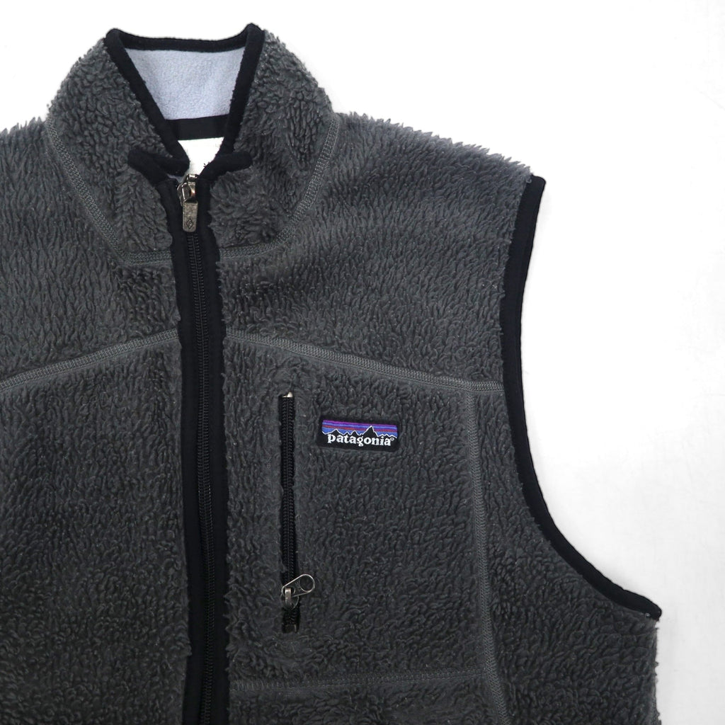 Patagonia 00年代 クラシック レトロX Classic Retro X vest フリース ベスト S グレー 23045 F6