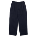 Pantaloni larghi con pieghe GOLDEN FIL, anni '90, made in USA, taglia 35, blu navy, in lana