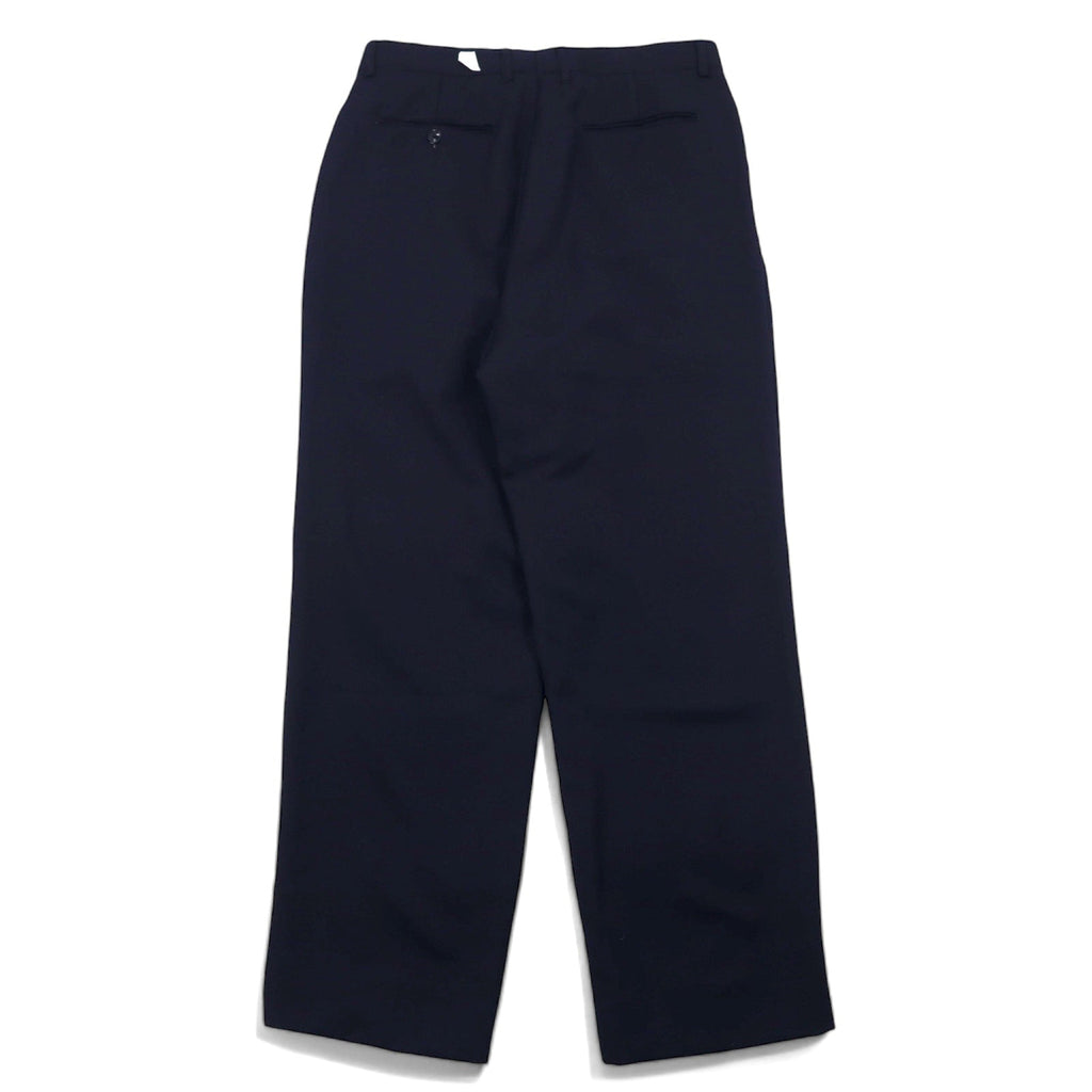 Pantaloni larghi con pieghe GOLDEN FIL, anni '90, made in USA, taglia 35, blu navy, in lana