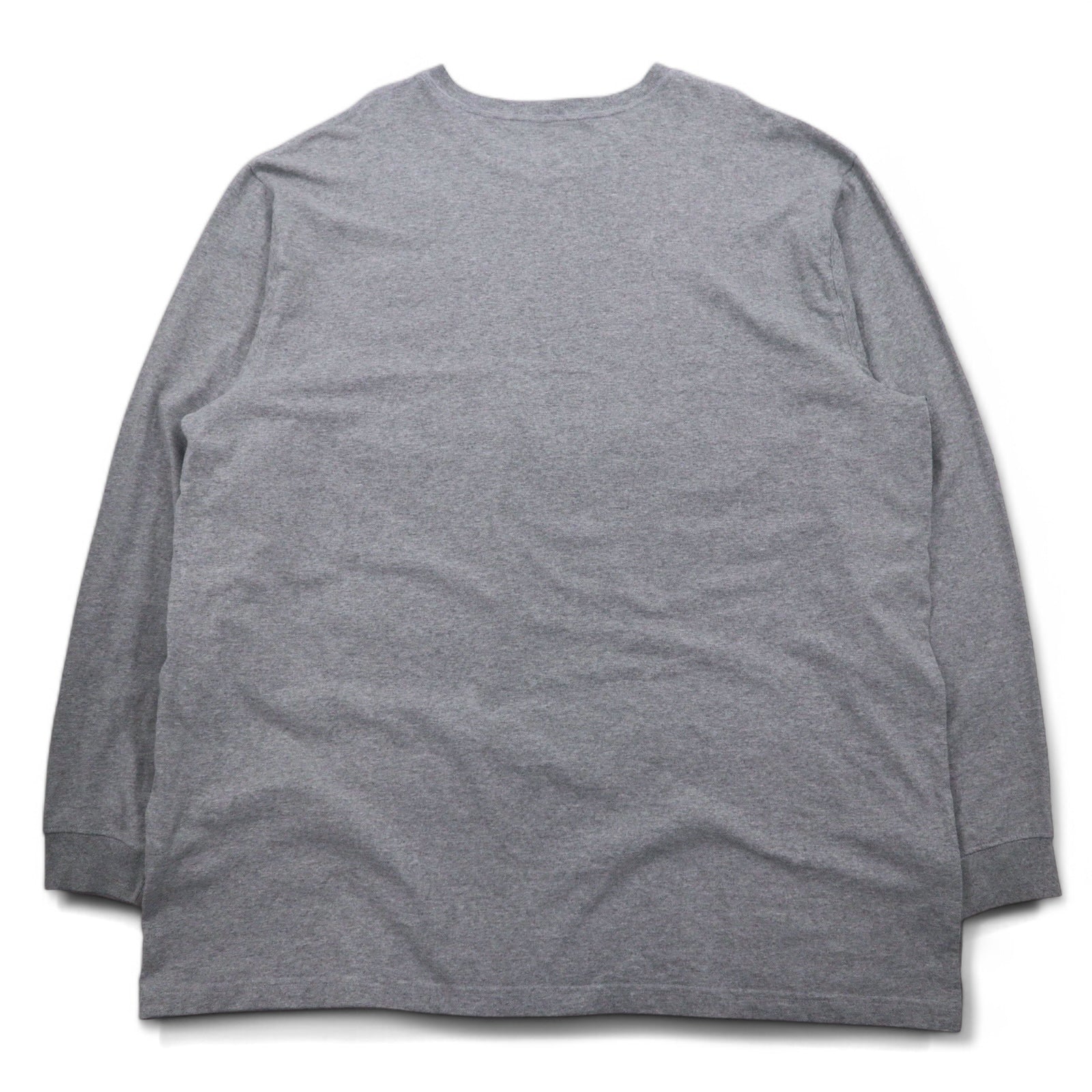 Carhartt T-shirt a maniche lunghe con taschino, vestibilità ampia, 3XL, grigio, LOOSE FIT HEAVYWEIGHT LONG-SLEEVE POCKET T-SHIRT K126
