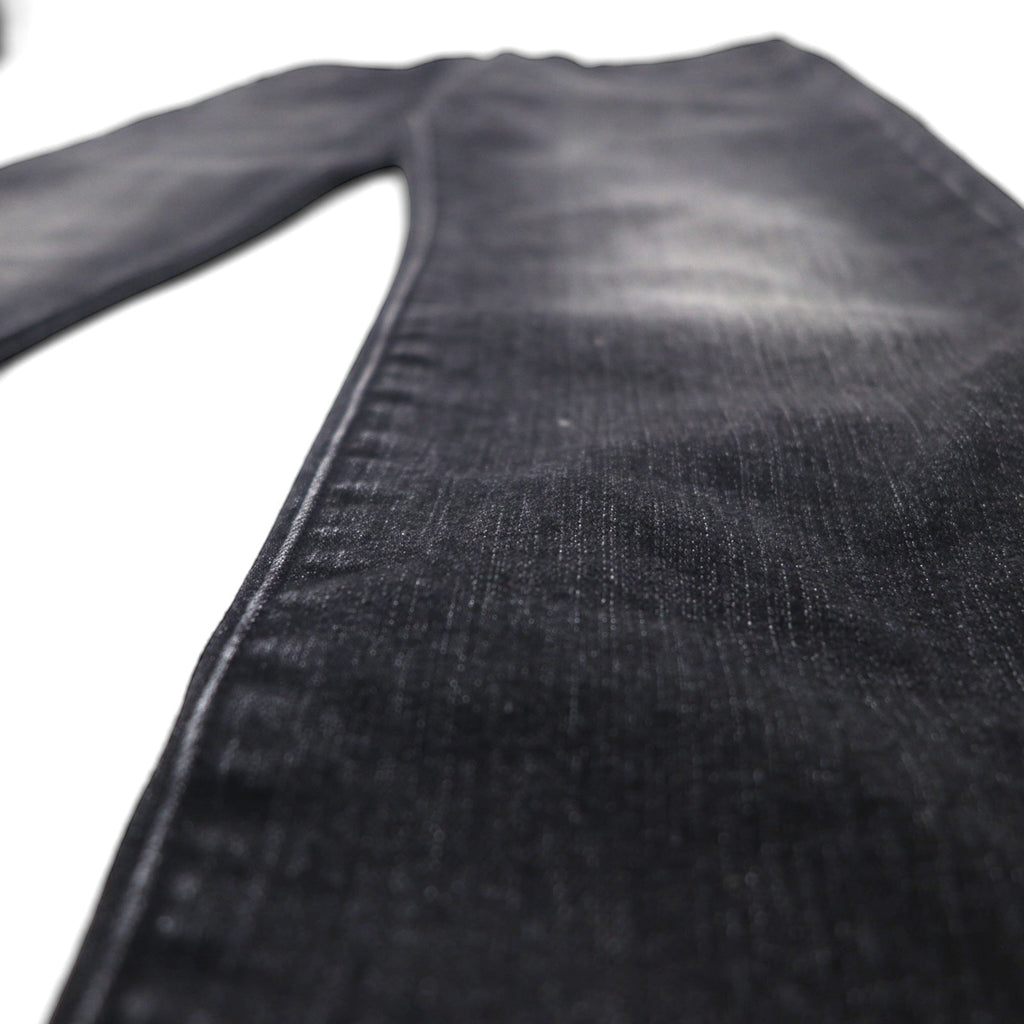 Levi's PREMIUM 511 ビッグE スリムフィット ストレッチ デニムパンツ ジーンズ M ブラック レザーパッチ 04511-2402