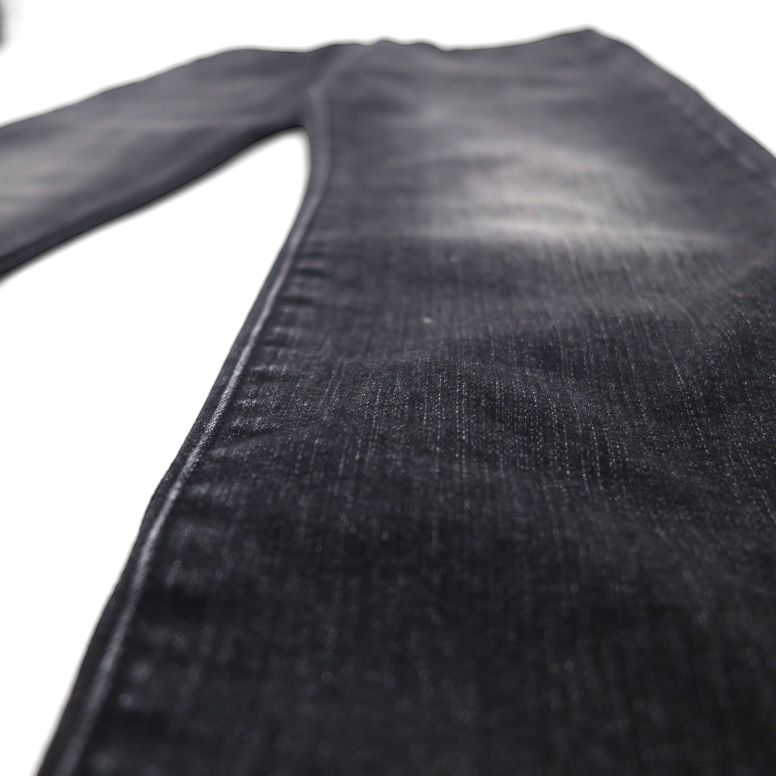 Levi's PREMIUM 511 ビッグE スリムフィット ストレッチ デニムパンツ ジーンズ M ブラック レザーパッチ 04511-2402