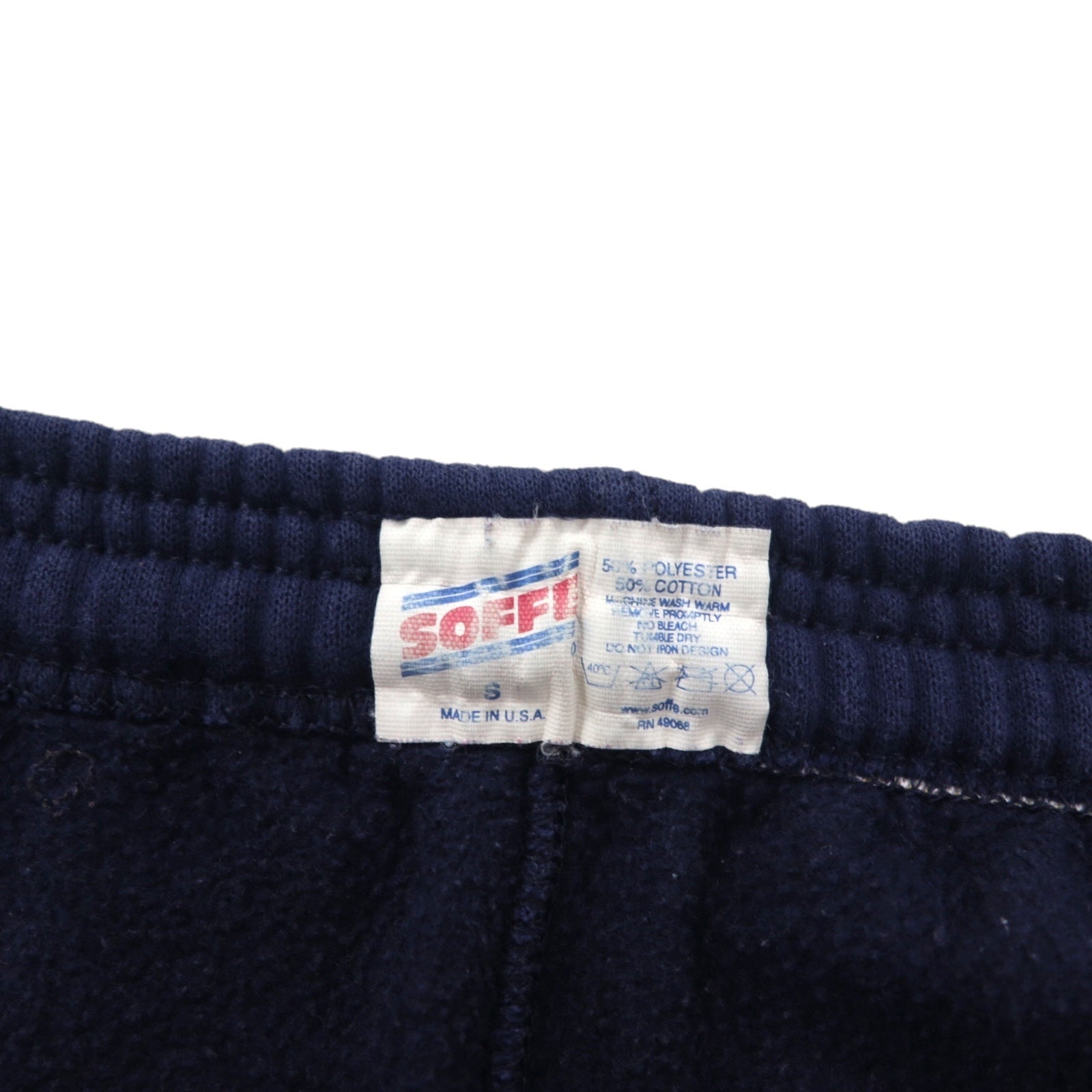 US NAVY Pantaloni della tuta militari statunitensi S blu navy cotone SOFFE