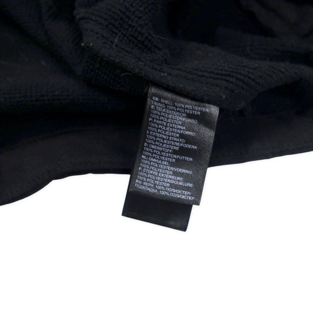 THE NORTH FACE Giacca Softshell Windstopper Taglia L Nera Poliestere Fodera in pile WIND STOPPER Logo ricamato