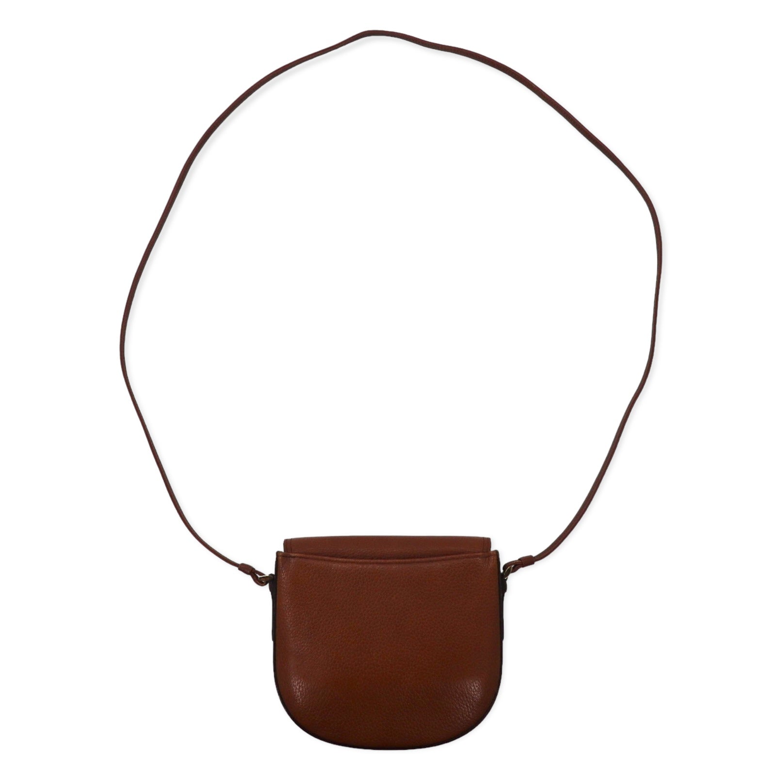 Burberry's Borsa a tracolla piccola borsa a tracolla in pelle martellata marrone Fodera Nova Check