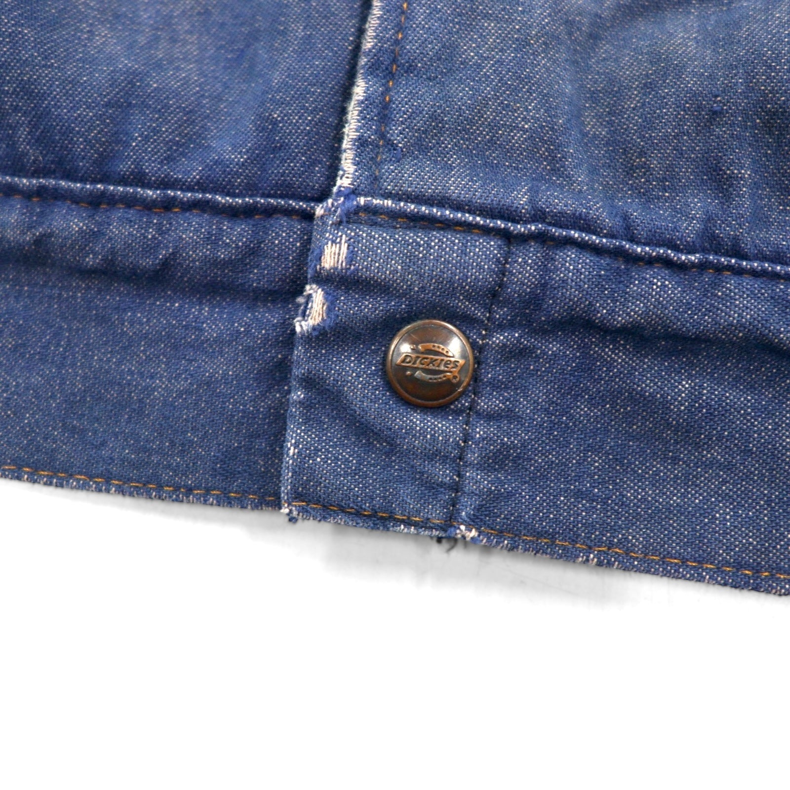 Dickies 80年代 ヴィンテージ ランチコート 裏ボア デニムジャケット XL インディゴ