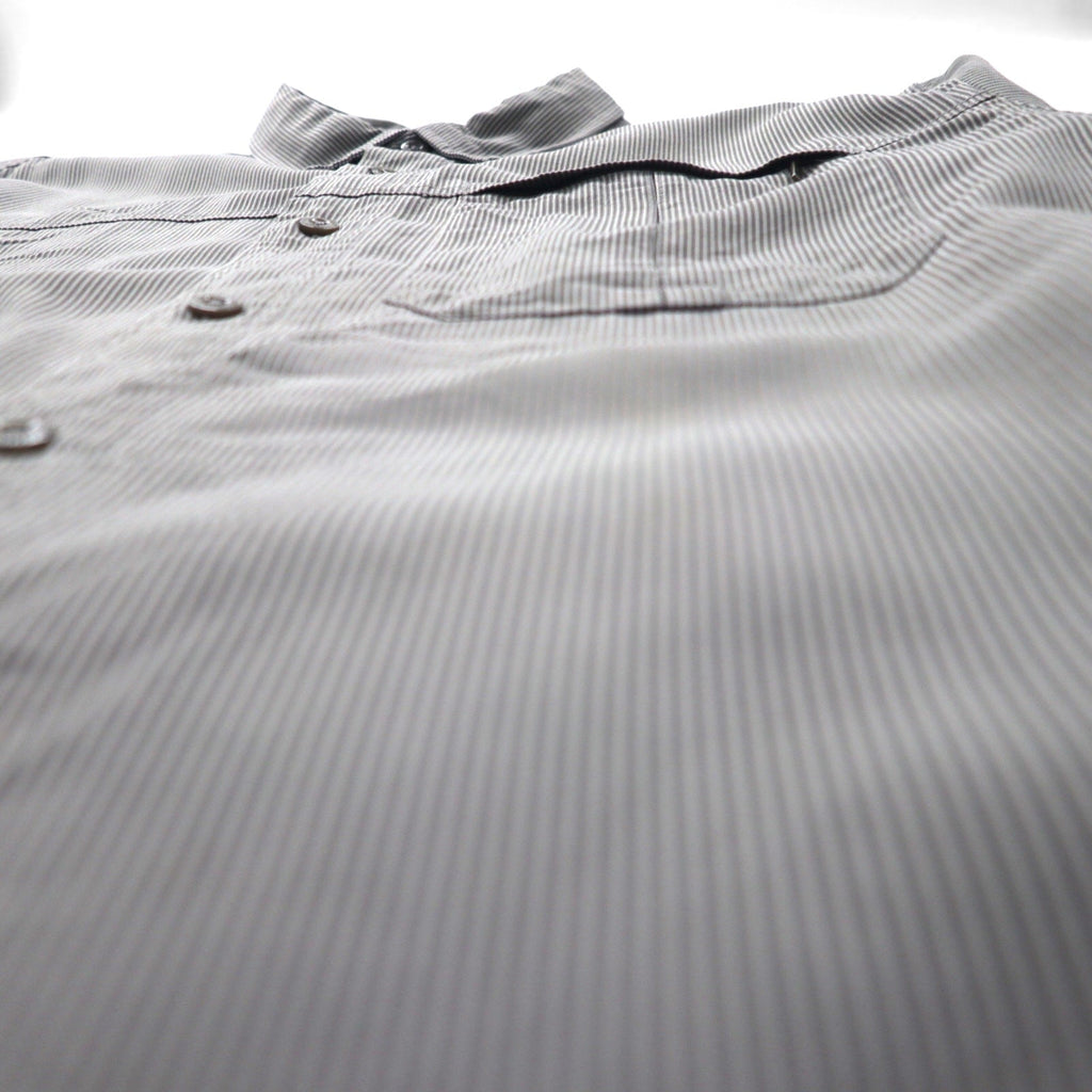 THE NORTH FACE Camicia da esterno in poliestere con fodera in rete, taglia L, grigio, modal, tasca sul petto AEVV