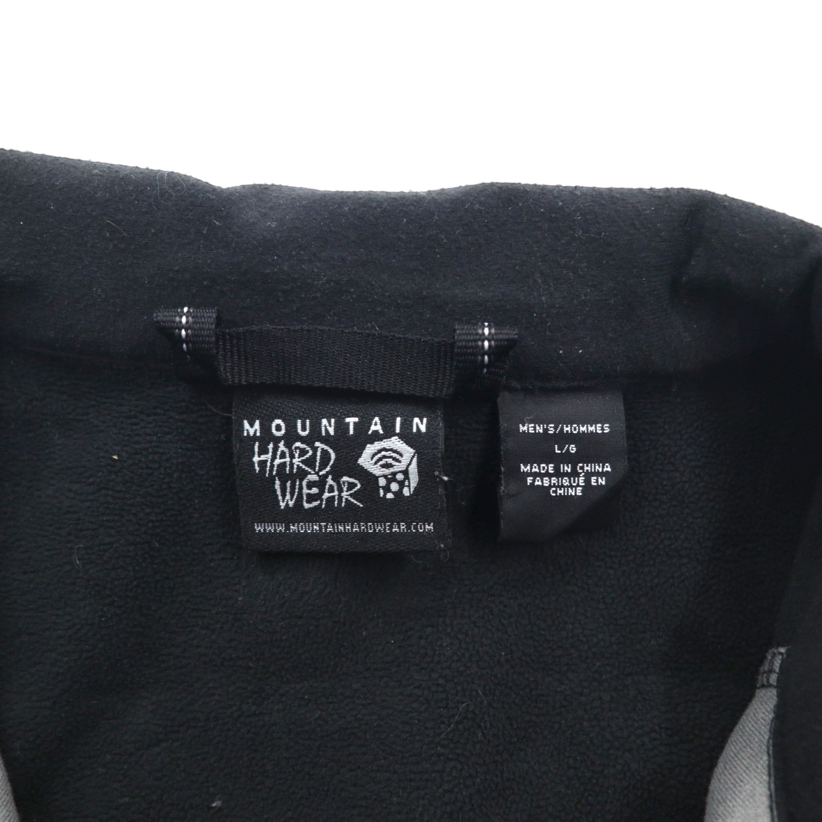 MOUNTAIN HARDWEAR マウンテン テック フリース ベスト L ブラック MOUNTAIN TECH VEST OM4165