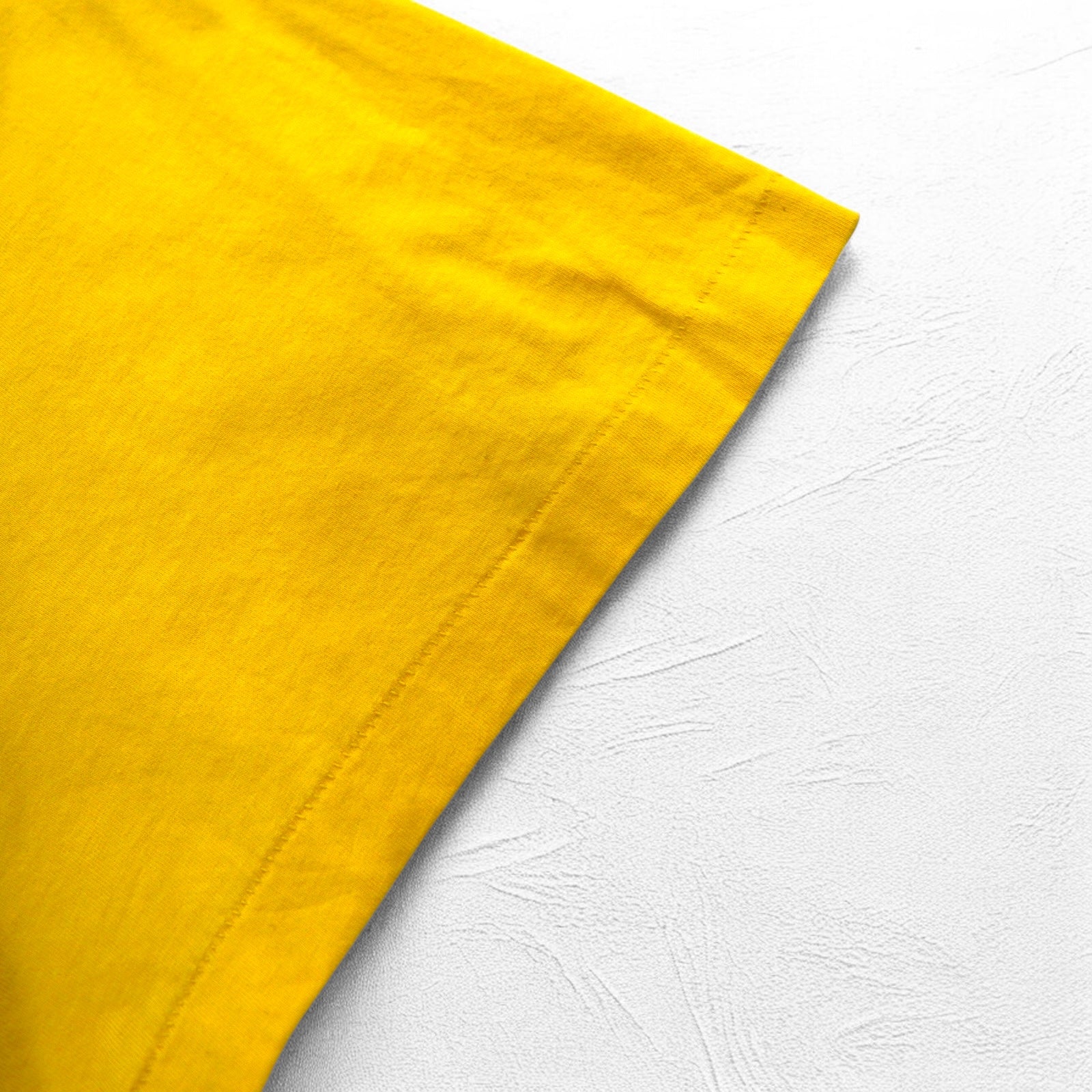 POLO SPORT RALPH LAUREN T-shirt anni '90, cucitura singola, 3XL, grande, gialla, con stampa logo bandiera americana, taglia grande